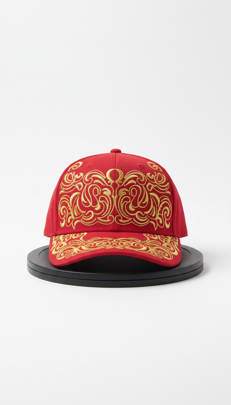 Snapback edición limitada bordado dorado