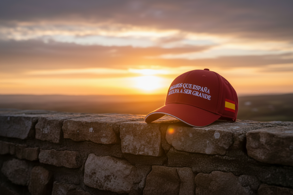 Gorra Roja 'Hagamos que España vuelva a ser grande' — La Gorra Viral del Mundial 2026